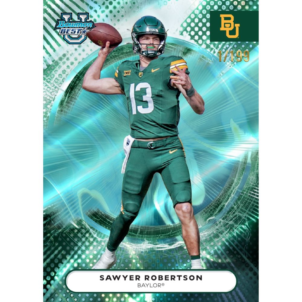 2025 Bowman's Best University Football Hobby Box (Presell) - Trading Card Market