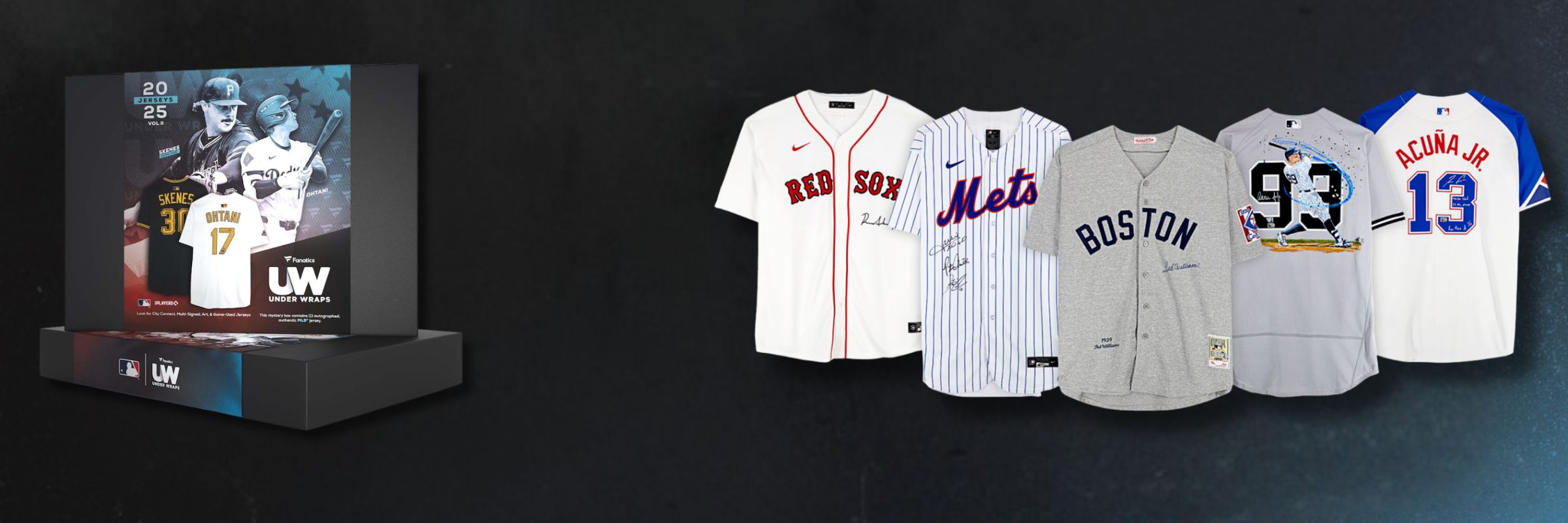 2025 Fanatics Under Wraps MLB Jerseys