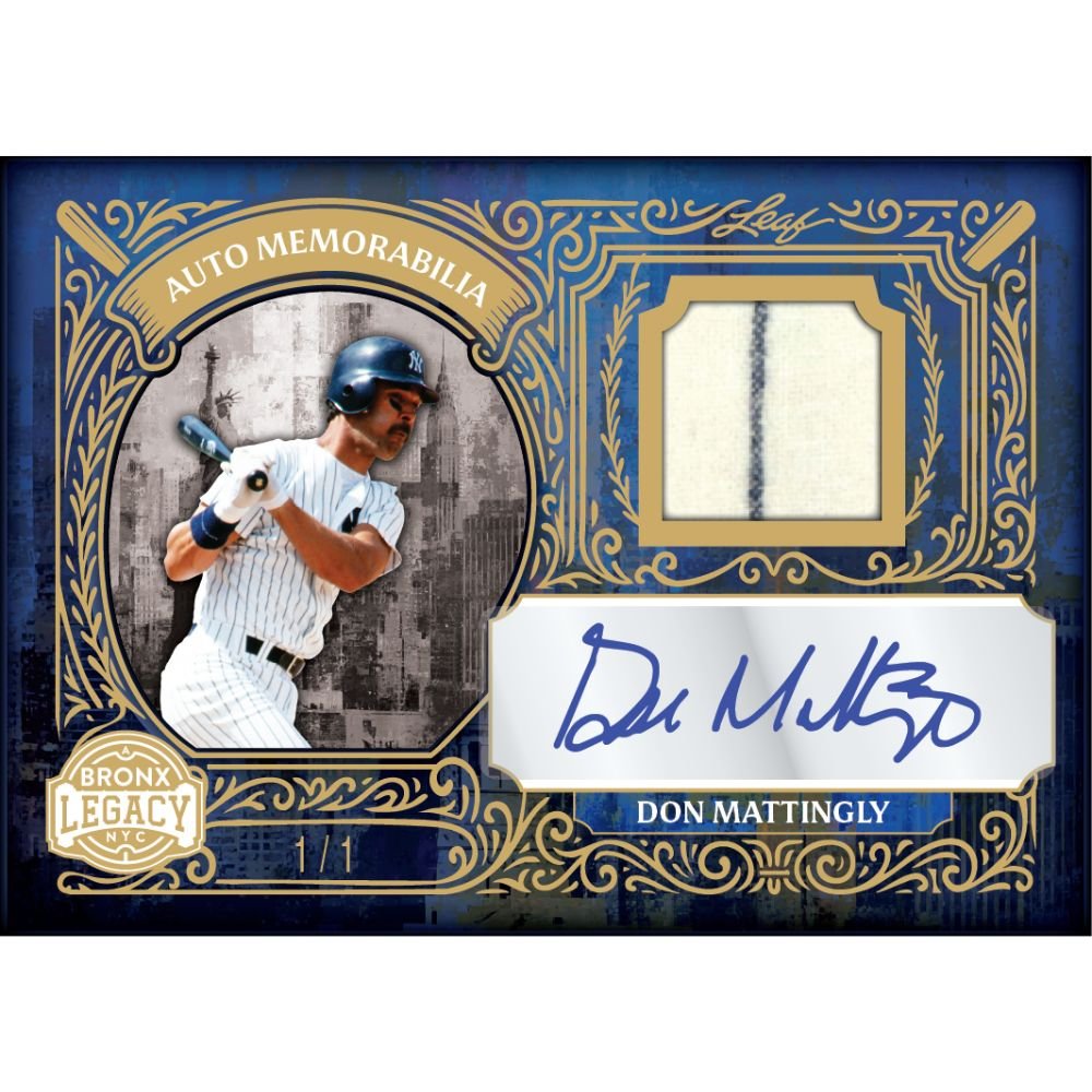 2025 Leaf A Bronx Legacy Baseball Hobby Box – Trading Card Market