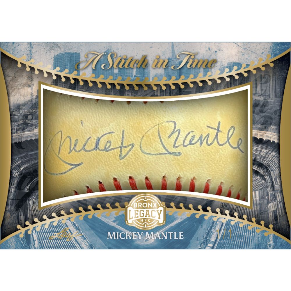 2025 Leaf A Bronx Legacy Baseball Hobby Box - Trading Card Market