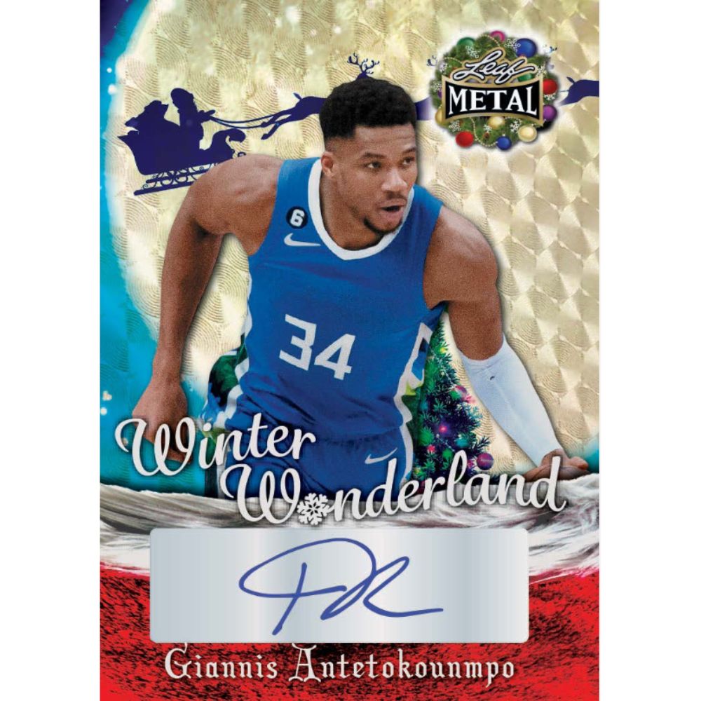 2025 Leaf Metal Happy Holiday Hobby Box - Trading Card Market