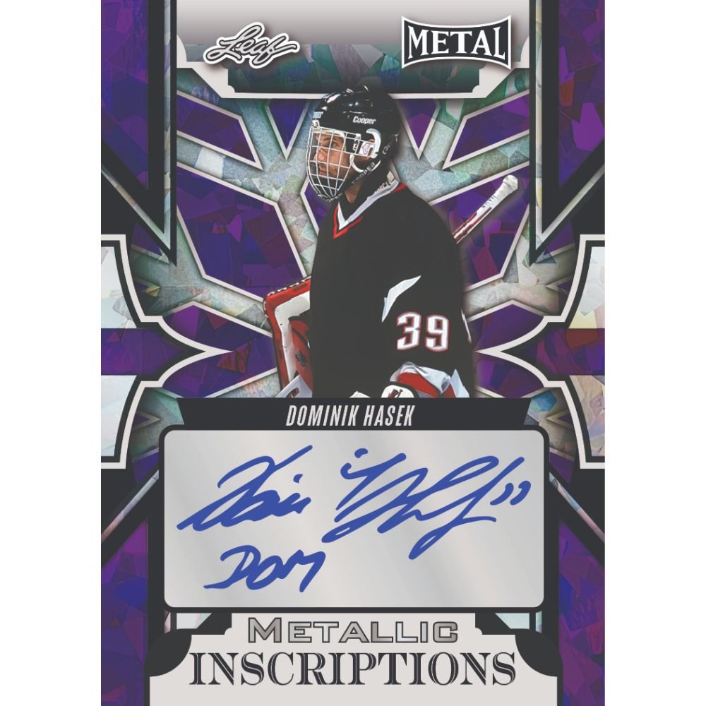 2025 Leaf Metal Legends Hockey Box (Back - to - School Sale) - Trading Card Market