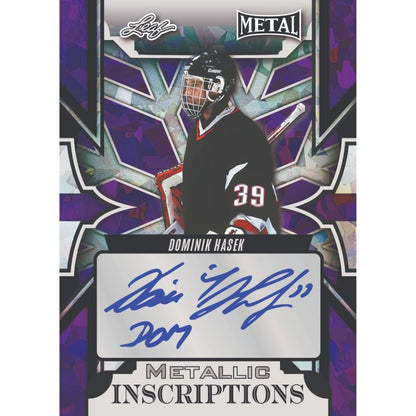 2025 Leaf Metal Legends Hockey Box (Back - to - School Sale) - Trading Card Market
