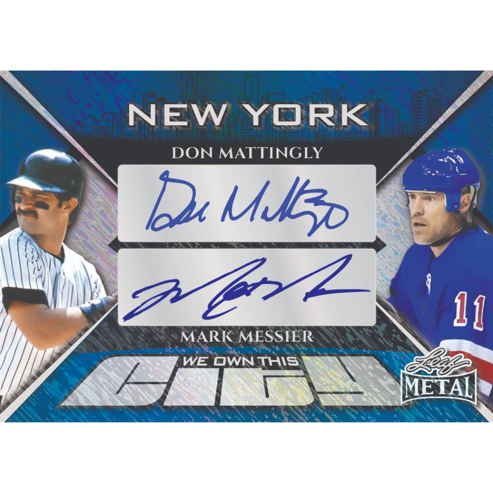 2025 Leaf Metal Legends Hockey Box (Back - to - School Sale) - Trading Card Market