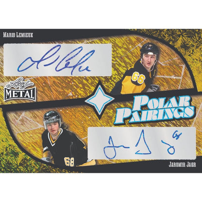 2025 Leaf Metal Legends Hockey Box (Back - to - School Sale) - Trading Card Market