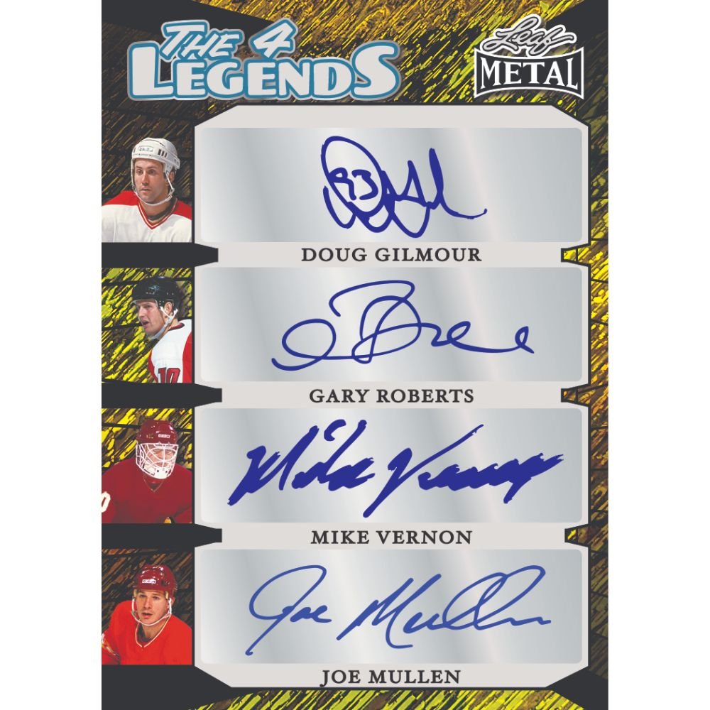 2025 Leaf Metal Legends Hockey Box (Back - to - School Sale) - Trading Card Market