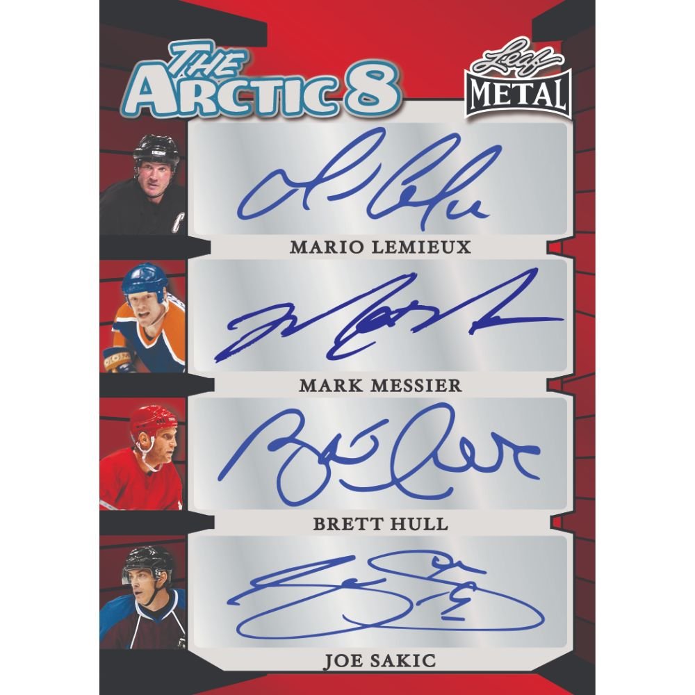 2025 Leaf Metal Legends Hockey Box (Back - to - School Sale) - Trading Card Market