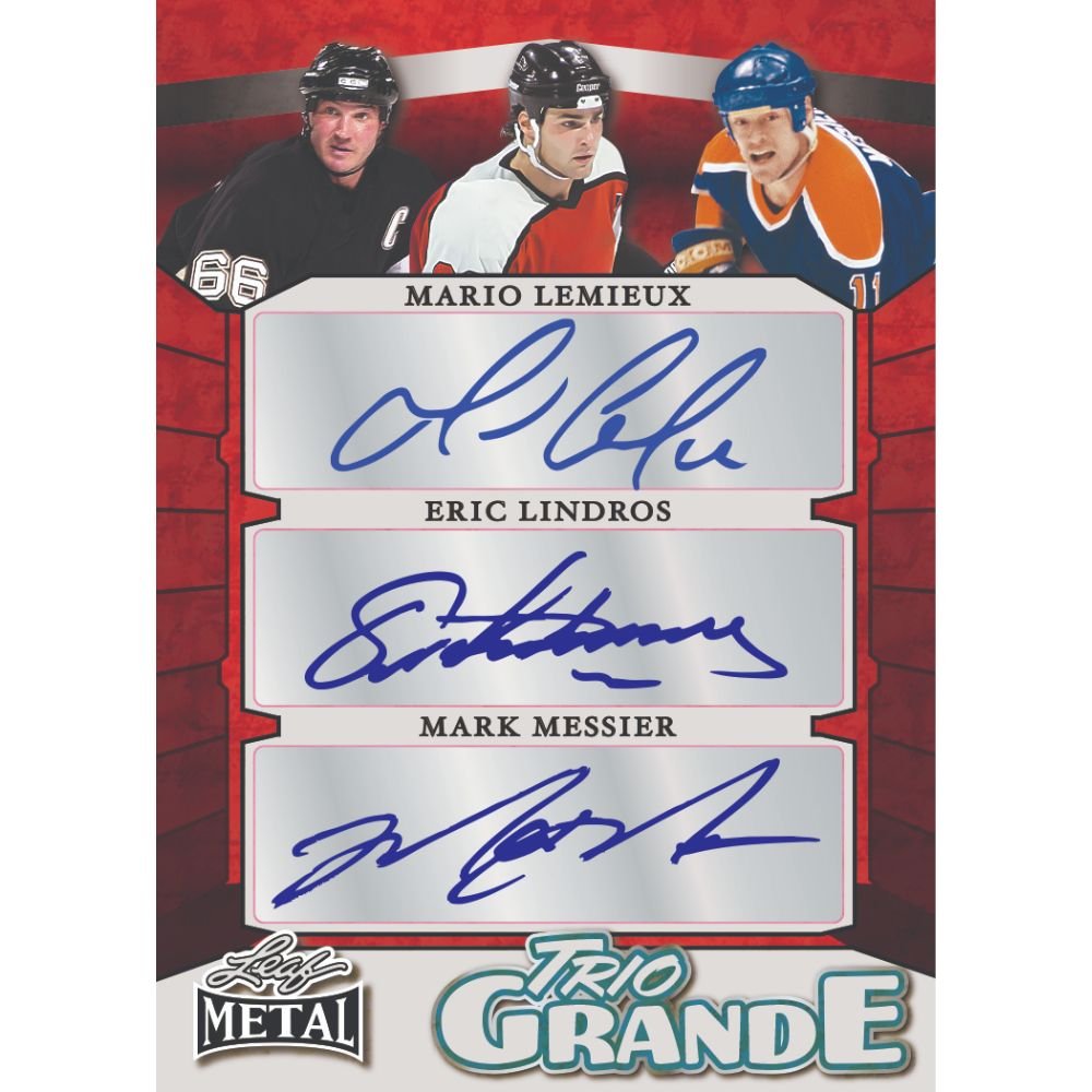 2025 Leaf Metal Legends Hockey Box (Back - to - School Sale) - Trading Card Market