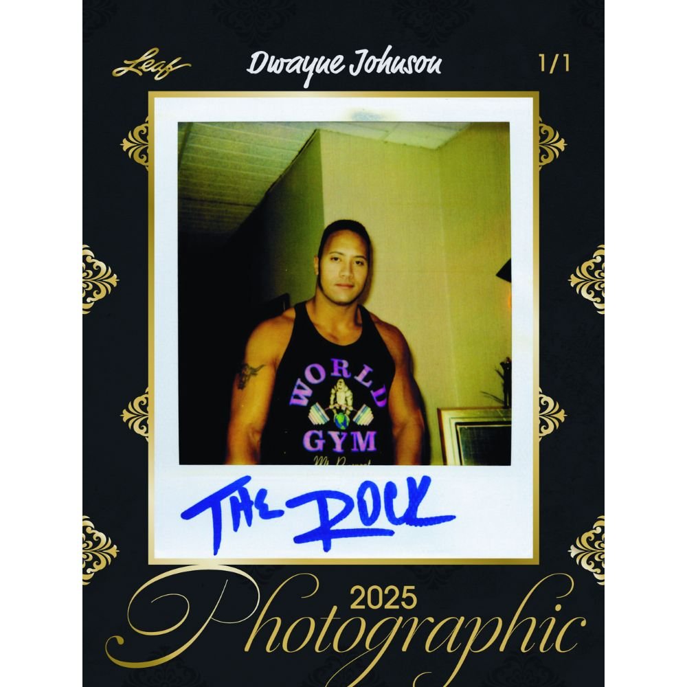 2025 Leaf Photographic Hobby Box - Trading Card Market