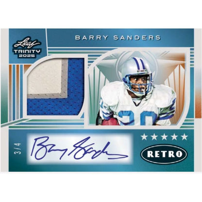 2025 Leaf Trinity Football Hobby Box (Presell) - Trading Card Market