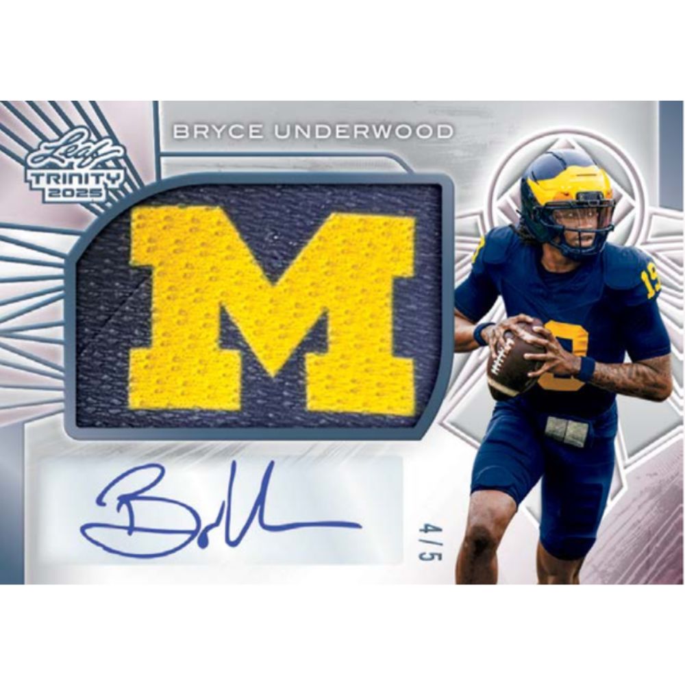 2025 Leaf Trinity Football Hobby Box (Presell) - Trading Card Market