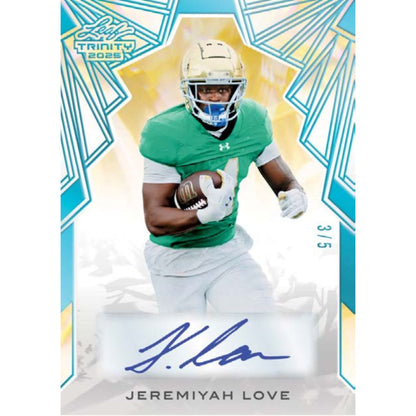 2025 Leaf Trinity Football Hobby Box (Presell) - Trading Card Market