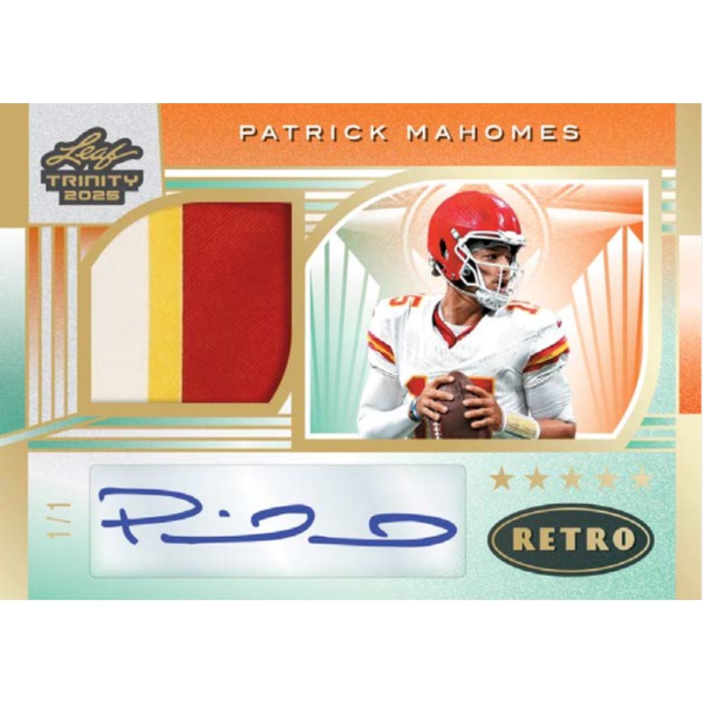 2025 Leaf Trinity Football Hobby Box (Presell) - Trading Card Market