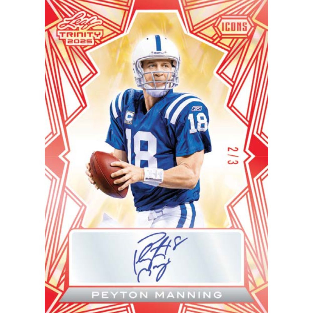 2025 Leaf Trinity Football Hobby Box (Presell) - Trading Card Market