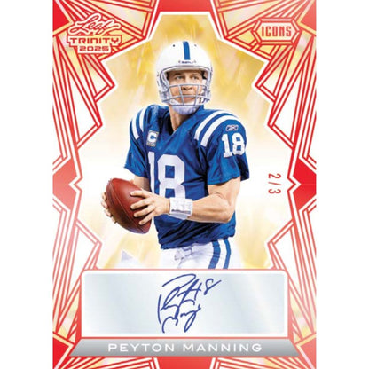 2025 Leaf Trinity Football Hobby Box (Presell) - Trading Card Market