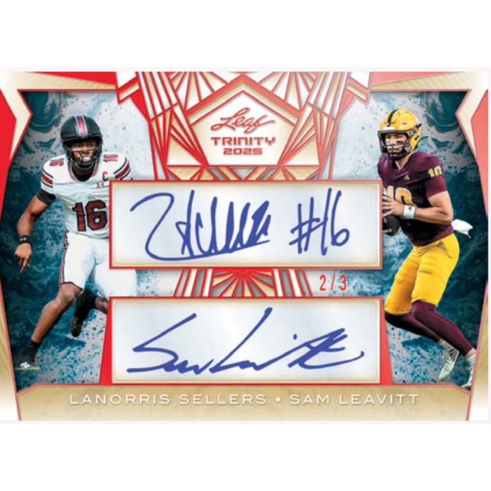 2025 Leaf Trinity Football Hobby Box (Presell) - Trading Card Market