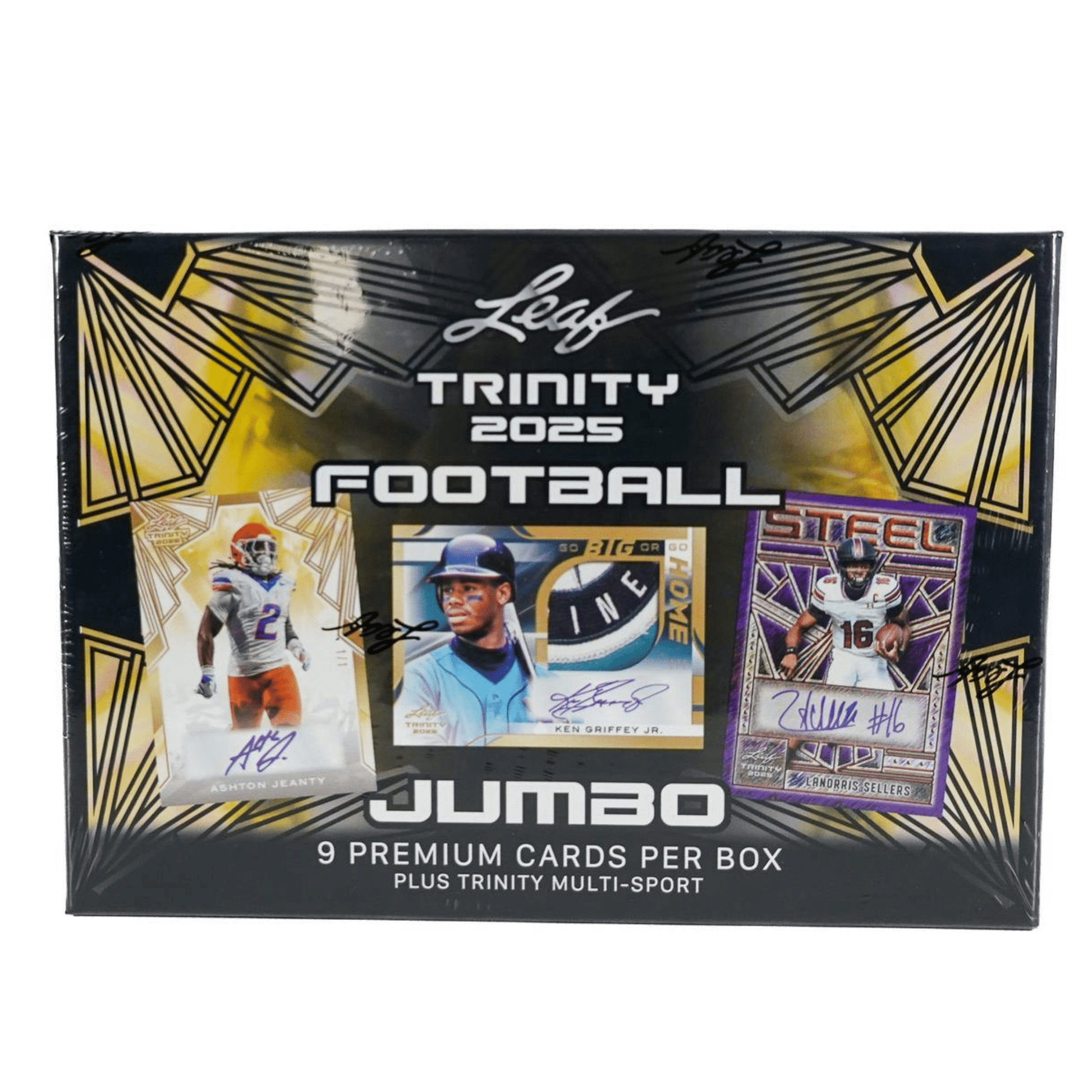 2025 Leaf Trinity Football Jumbo Box – Trading Card Market