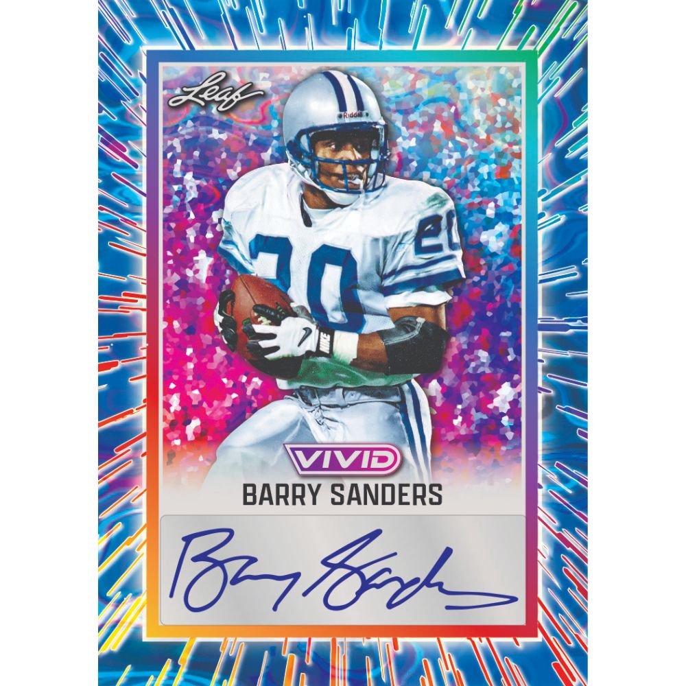 2025 Leaf Vivid Football Jumbo Box - Trading Card Market