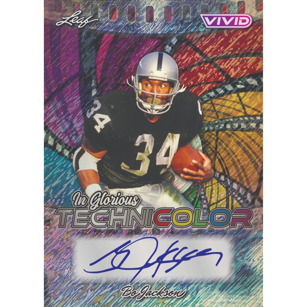 2025 Leaf Vivid Football Jumbo Box - Trading Card Market