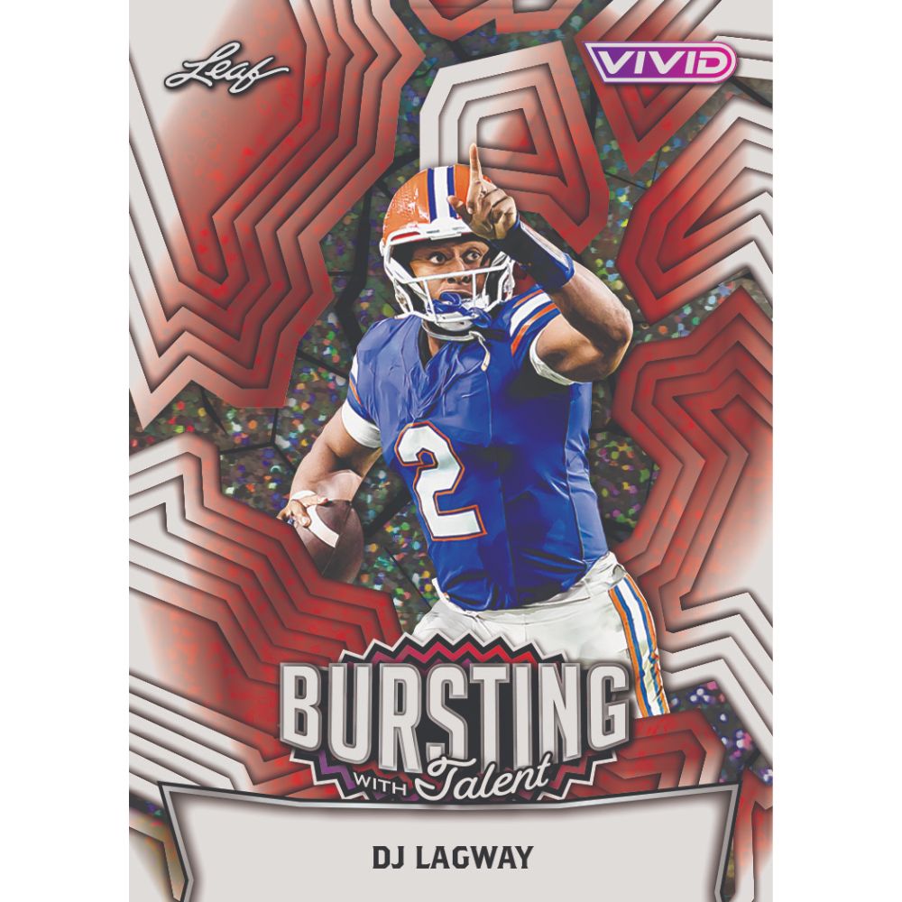 2025 Leaf Vivid Football Jumbo Box - Trading Card Market
