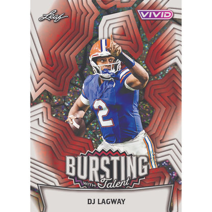 2025 Leaf Vivid Football Jumbo Box - Trading Card Market