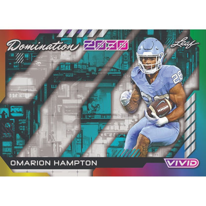2025 Leaf Vivid Football Jumbo Box - Trading Card Market