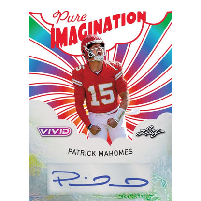 2025 Leaf Vivid Football Jumbo Box - Trading Card Market