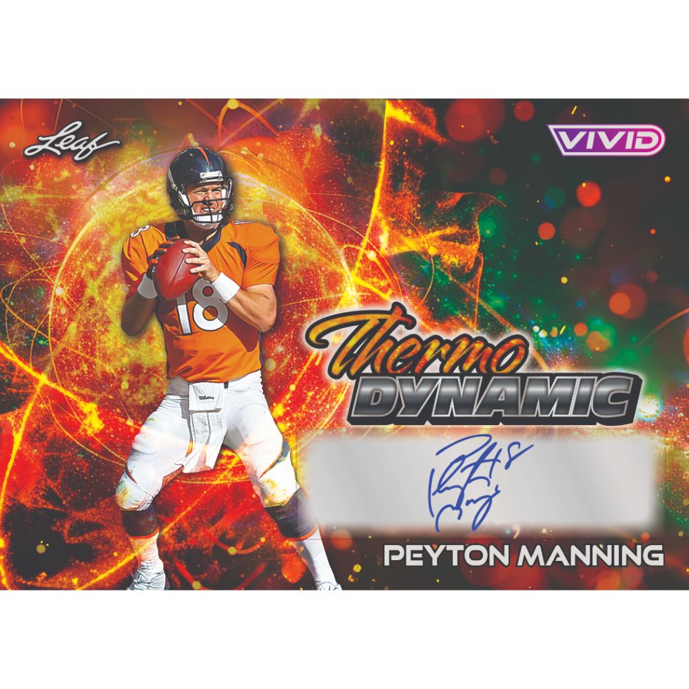 2025 Leaf Vivid Football Jumbo Box - Trading Card Market