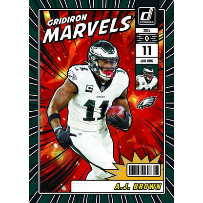 2025 Panini Donruss Football Hobby Pack - Trading Card Market