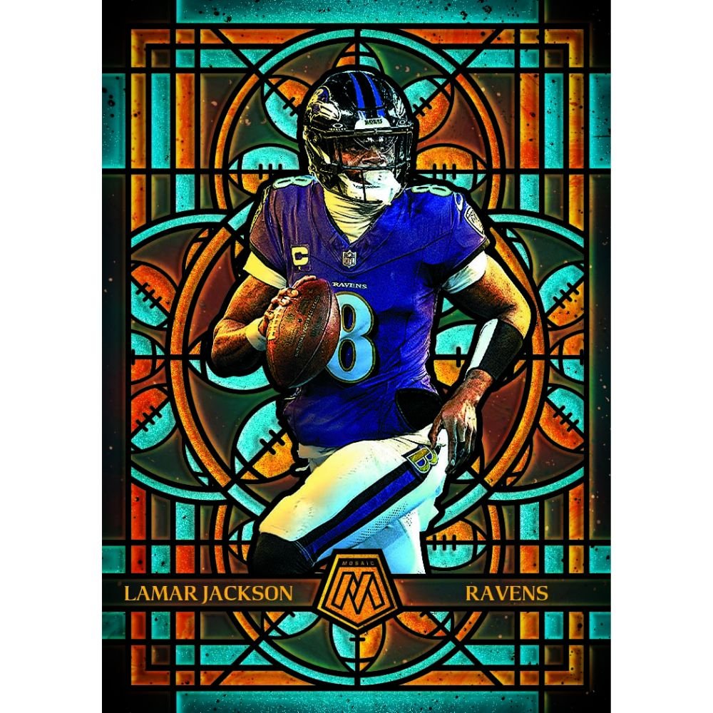 2025 Panini Mosaic Football Hobby Box - Trading Card Market
