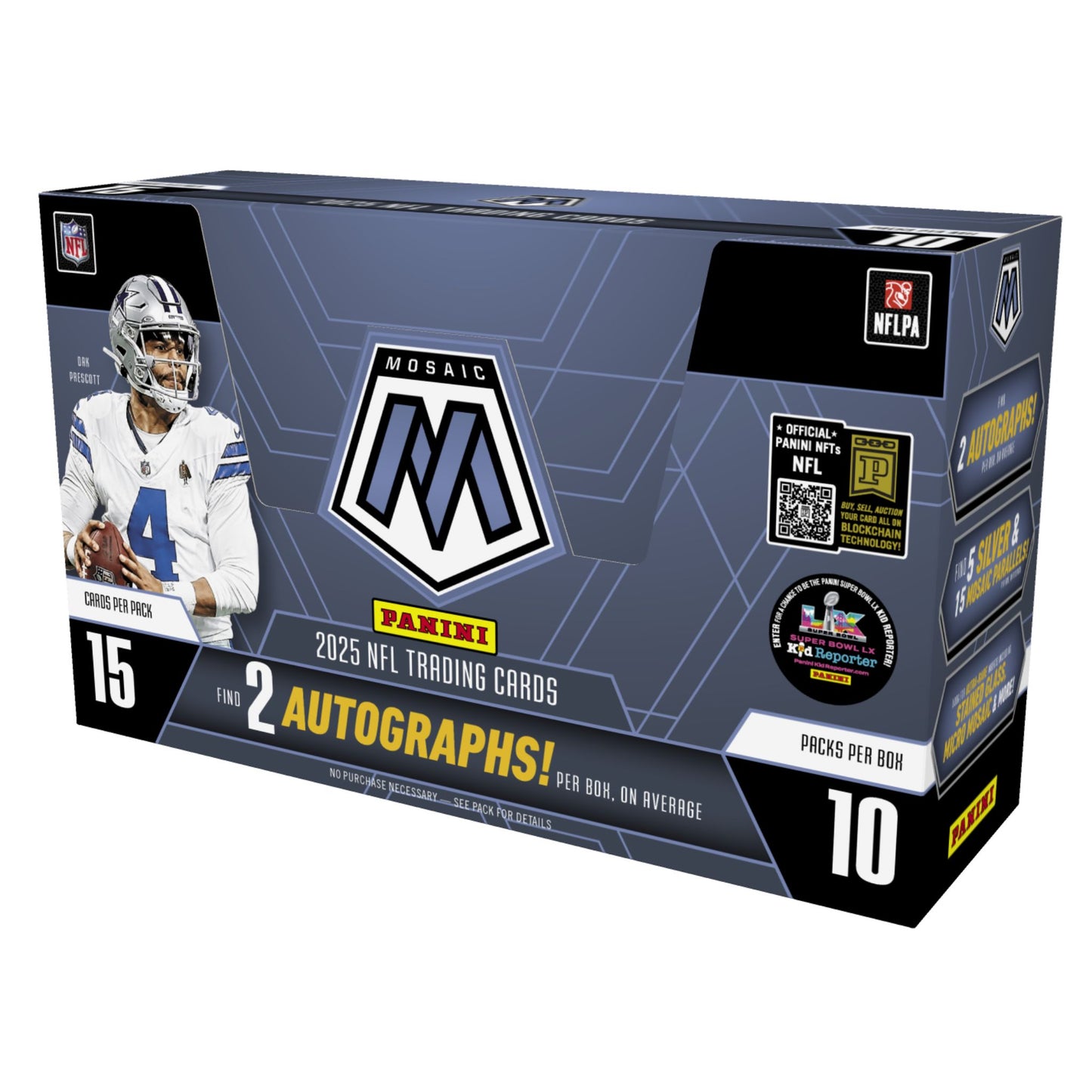 2025 Panini Mosaic Football Hobby Box - Trading Card Market