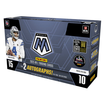 2025 Panini Mosaic Football Hobby Box - Trading Card Market