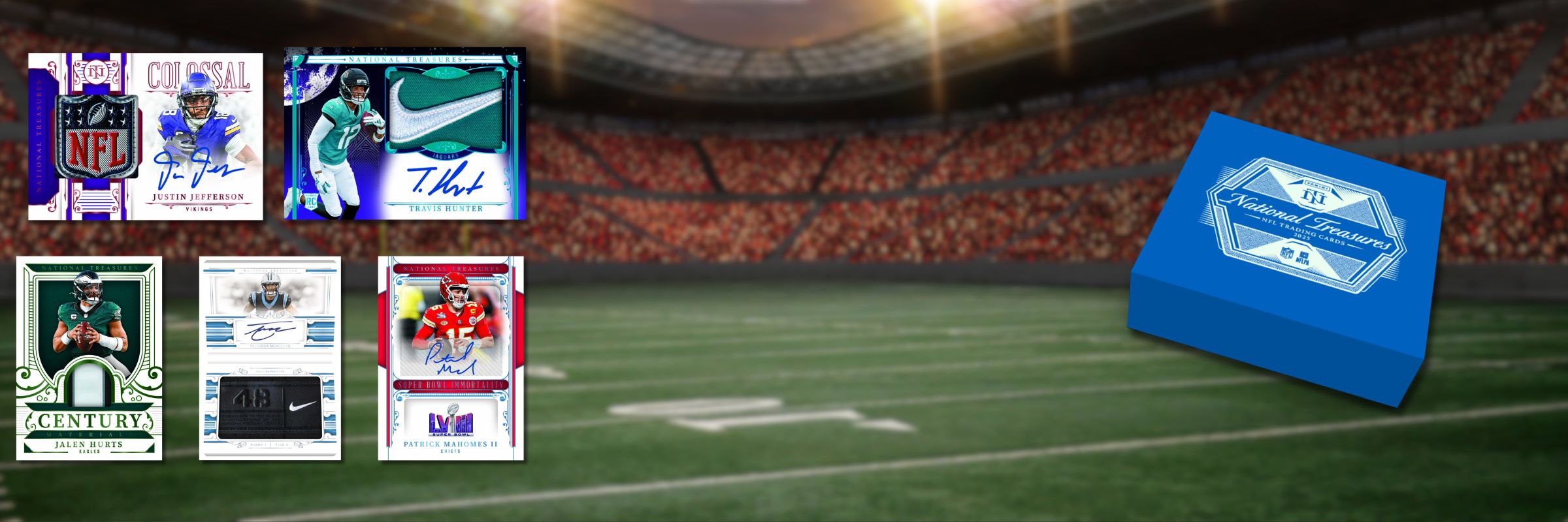 2025 Panini National Treasures Football Hobby Box