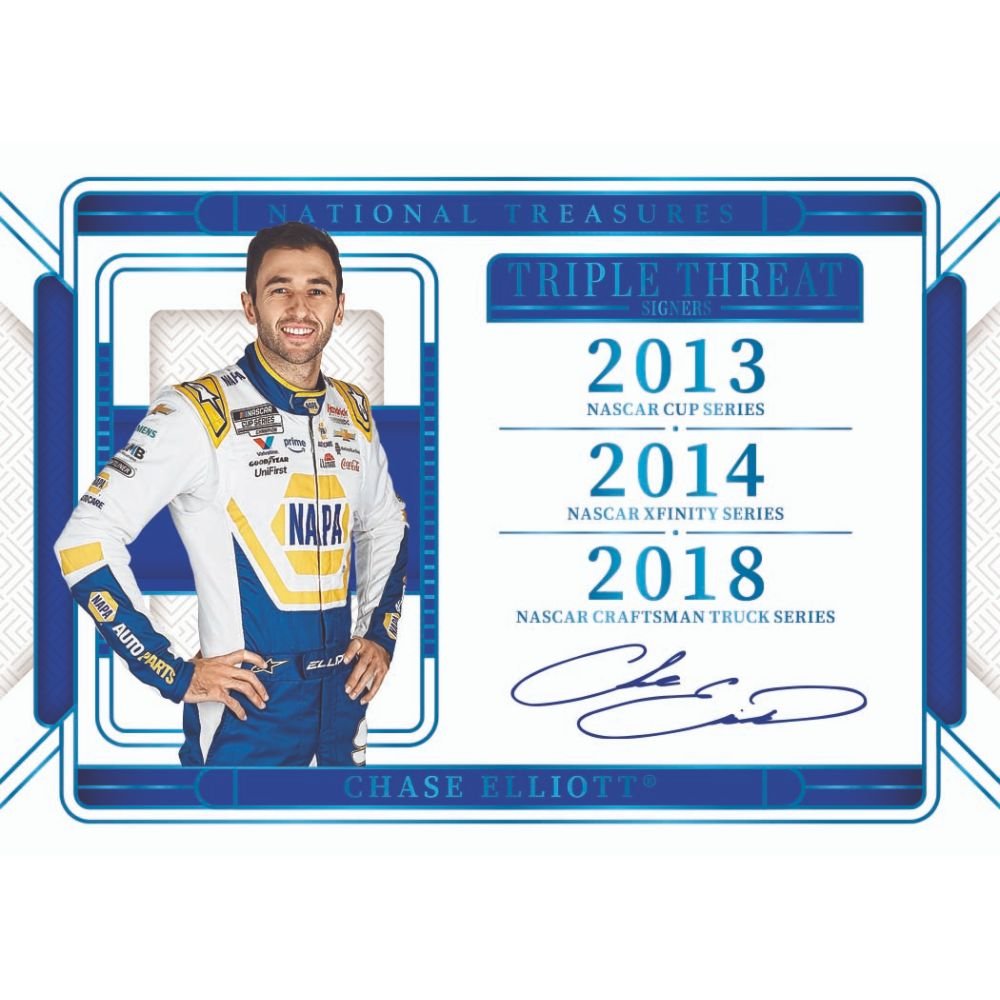 2025 Panini National Treasures Racing Hobby Box - Trading Card Market
