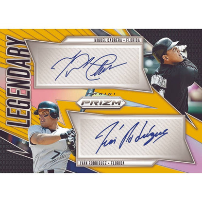 2025 Panini Prizm Baseball Cards - Miguel Cabrera_Ivan Rodriguez