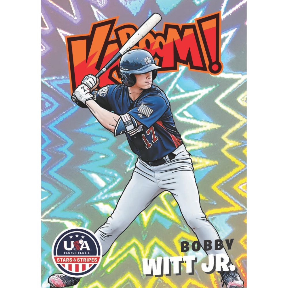 2025 Panini Stars and Stripes USA Baseball Cards - Bobby Witt Jr
