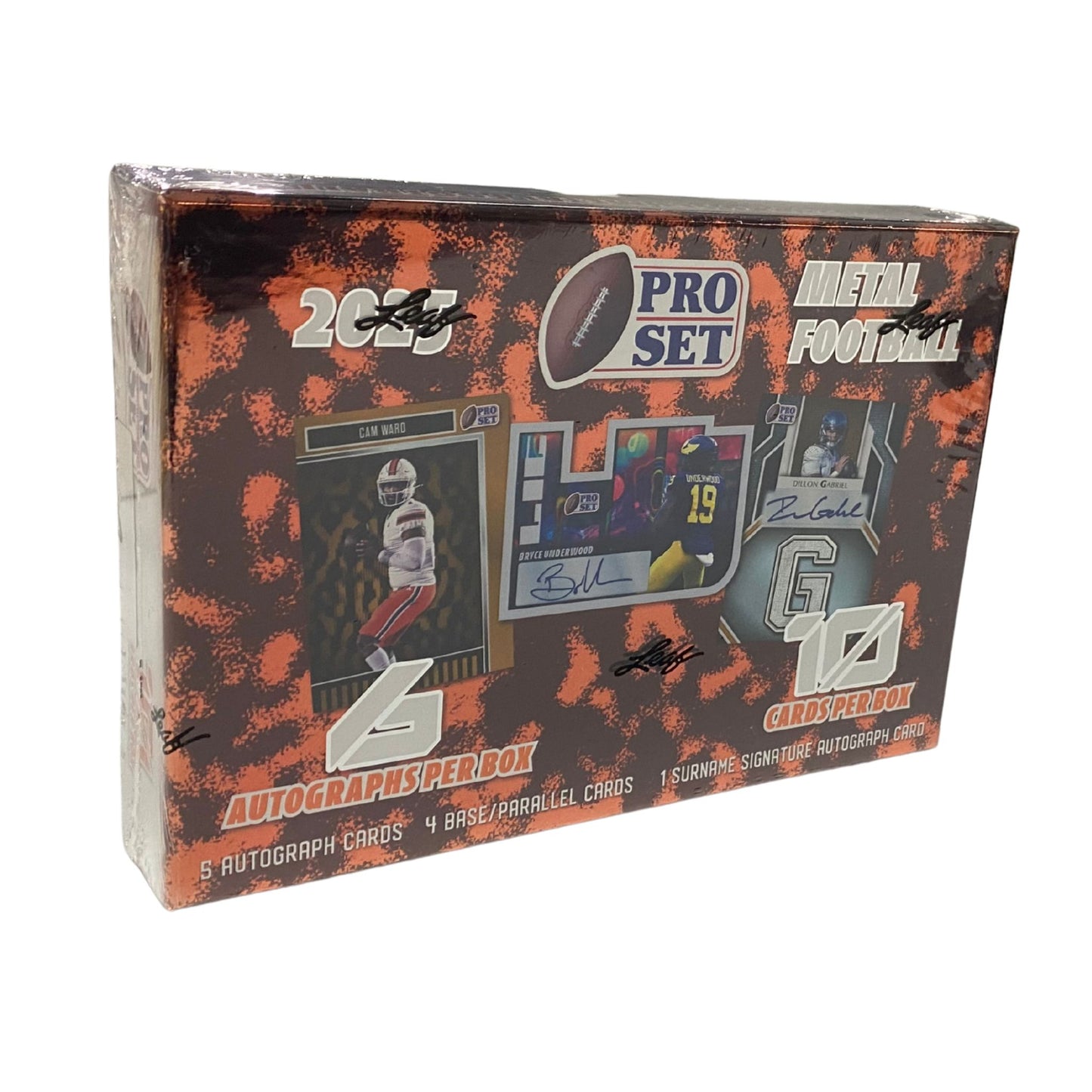 2025 Pro Set Metal Football Hobby Box (Anniversary Sale) - Trading Card Market