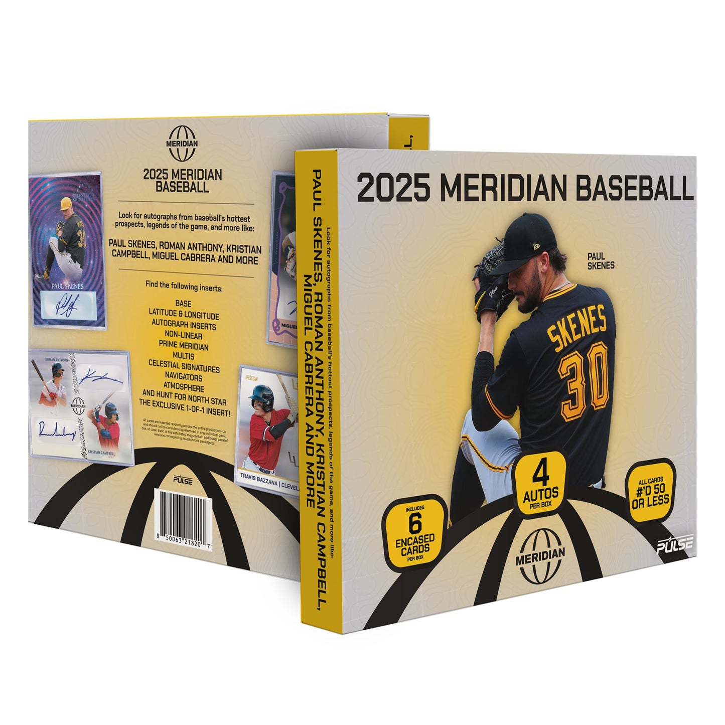 2025 Pulse Meridian Baseball Hobby Box - Trading Card Market