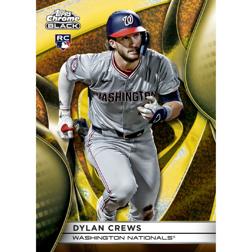 2025 Topps Chrome Black Baseball Cards - Dylan Crews