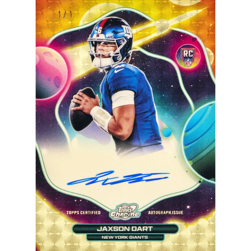 2025 Topps Chrome Cosmic Football Hobby Box - Trading Card Market