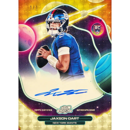 2025 Topps Chrome Cosmic Football Hobby Box - Trading Card Market