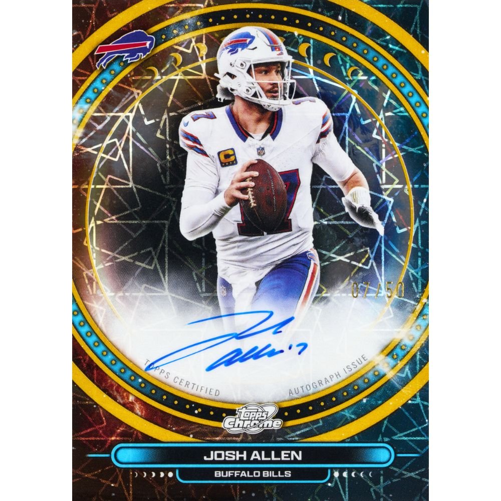 2025 Topps Chrome Cosmic Football Hobby Box - Trading Card Market