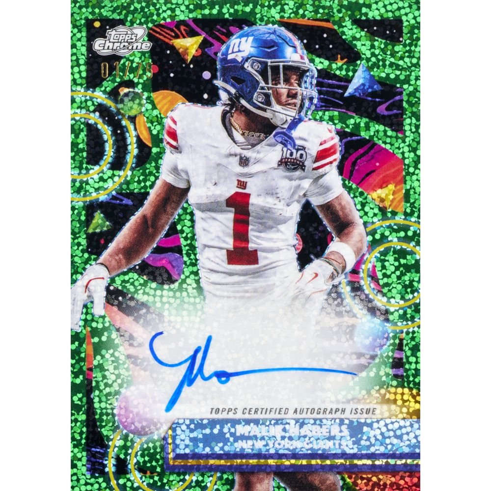 2025 Topps Chrome Cosmic Football Hobby Box - Trading Card Market