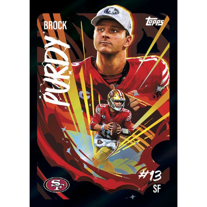 2025 Topps Chrome Football Hobby Pack - Trading Card Market