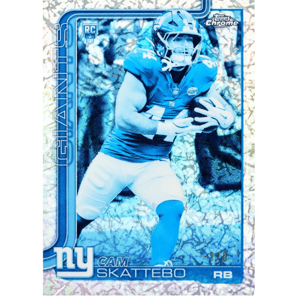 2025 Topps Chrome Football Hobby Pack - Trading Card Market
