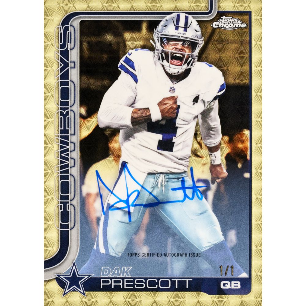 2025 Topps Chrome Football Hobby Pack - Trading Card Market