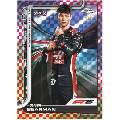 2025 Topps Chrome Formula 1 Hobby Box (Presell) - Trading Card Market