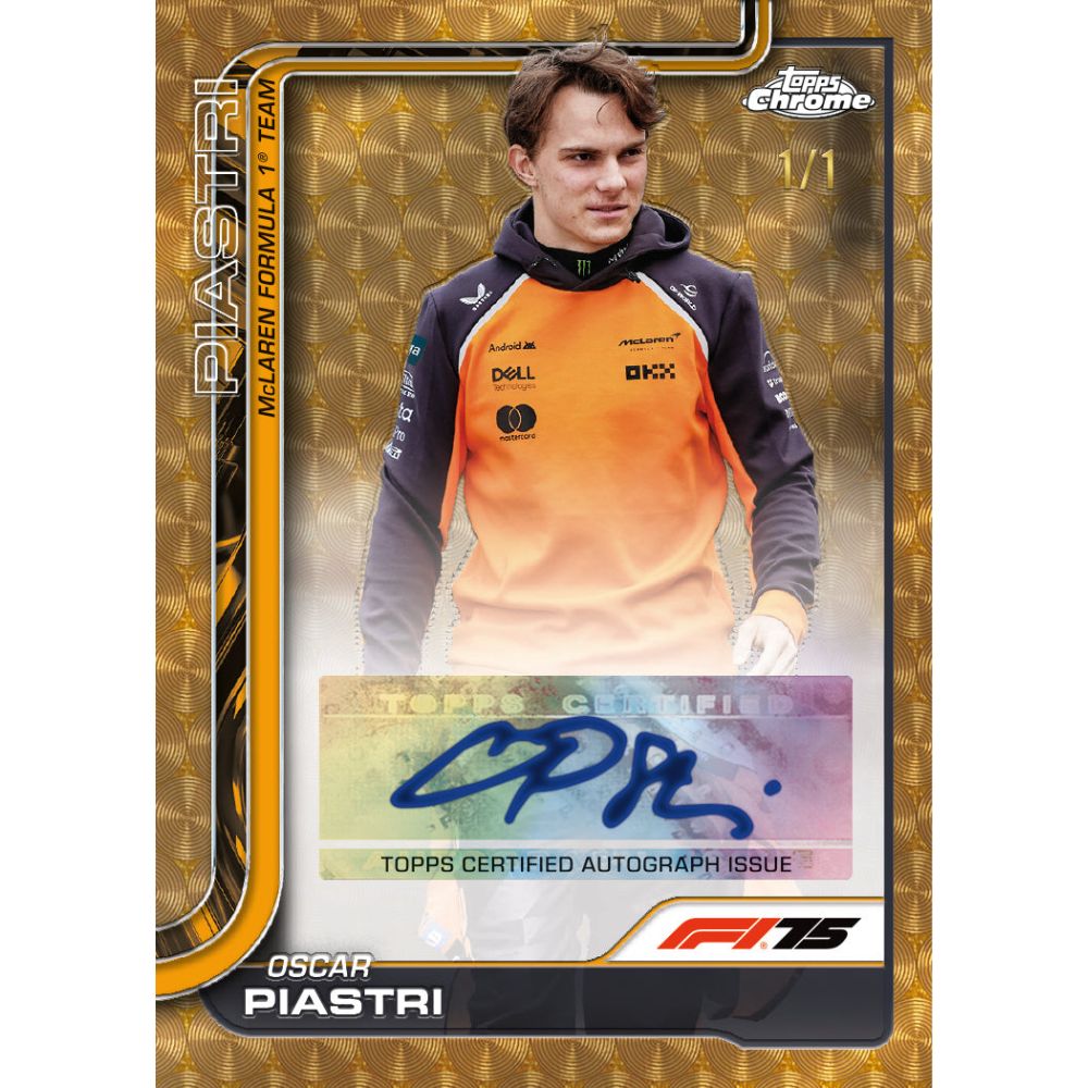 2025 Topps Chrome Formula 1 Hobby Box (Presell) - Trading Card Market