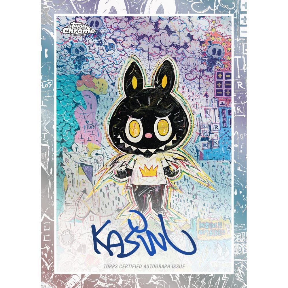 2025 Topps Chrome Labubu 10th Anniversary Hobby Box – Trading Card