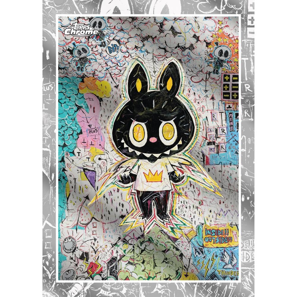 2025 Topps Chrome Labubu 10th Anniversary Hobby Box – Trading Card